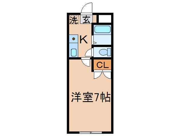 パークサイドの物件間取画像